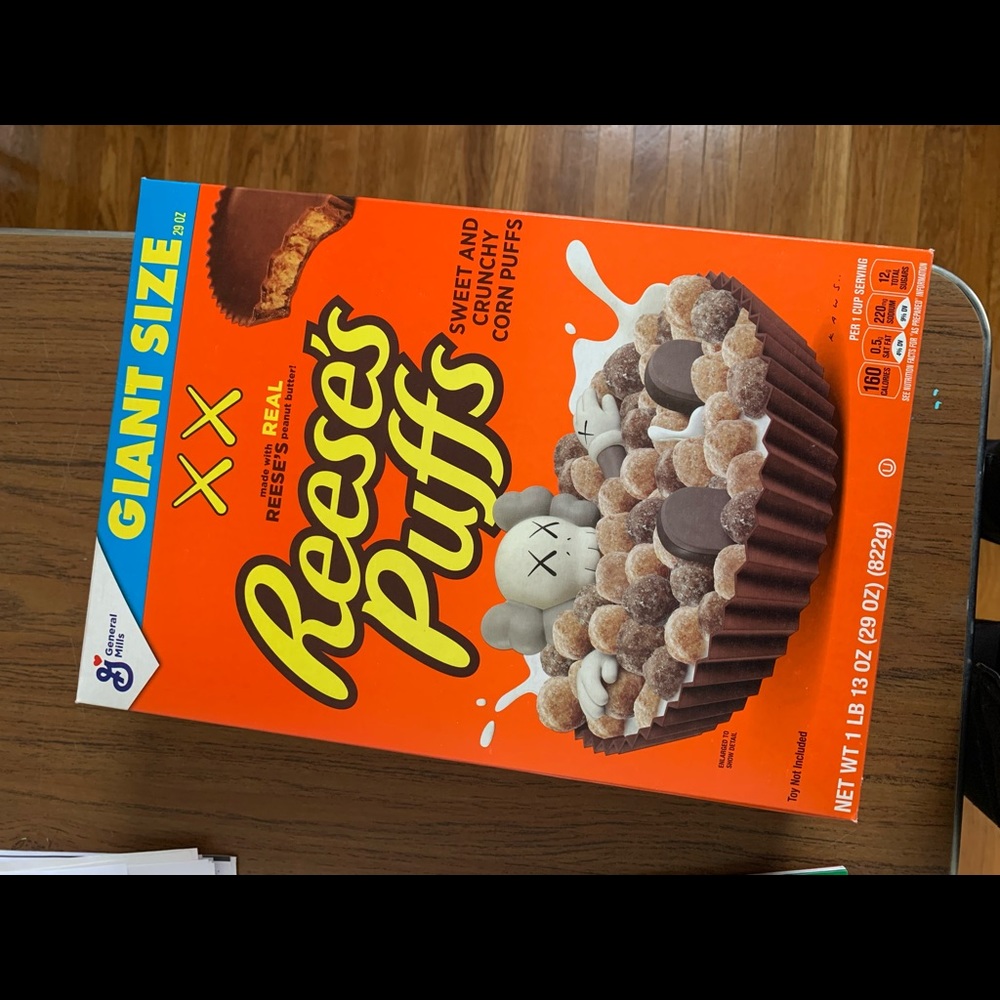 KAWS Reese’s cereal BNIB - Picture 3 of 4
